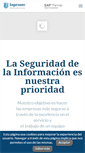 Mobile Screenshot of inprosec.es